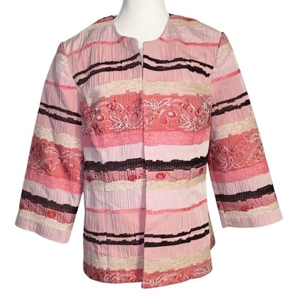 K Studio Vintage‎ Patchwork Lightweight Blazer
